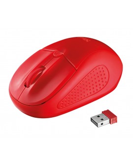 Trust Mouse inalámbrico 20787 Rojo - Envío Gratuito