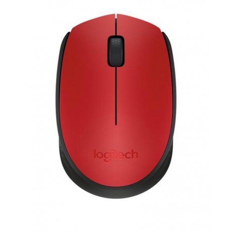 Logitech Mouse inalámbrico M170 Rojo - Envío Gratuito