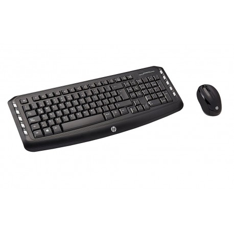 HP Combo Teclado y Mouse inalámbricos Classic Negro - Envío Gratuito