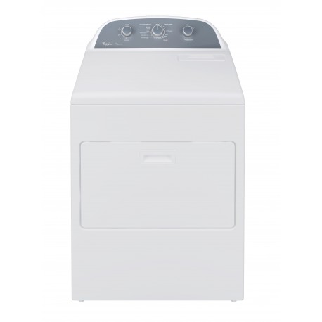 Whirlpool Secadora a gas con acceso frontal y capacidad de 18 kg Blanco - Envío Gratuito