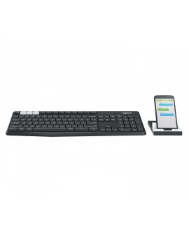 Logitech Teclado Inalámbrico K375s Multidispositivo Negro