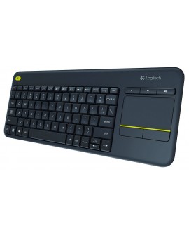 Logitech Teclado con touchpad K400 Plus 920-007123 Negro