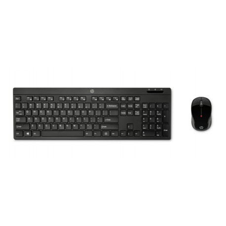 HP Combo Teclado y Mouse Inalambrico 200 Negro - Envío Gratuito