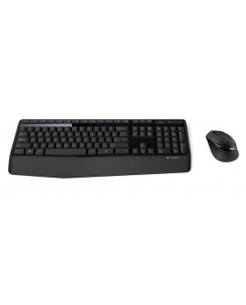 Logitech Teclado y mouse inalámbrico MK345 Negro - Envío Gratuito