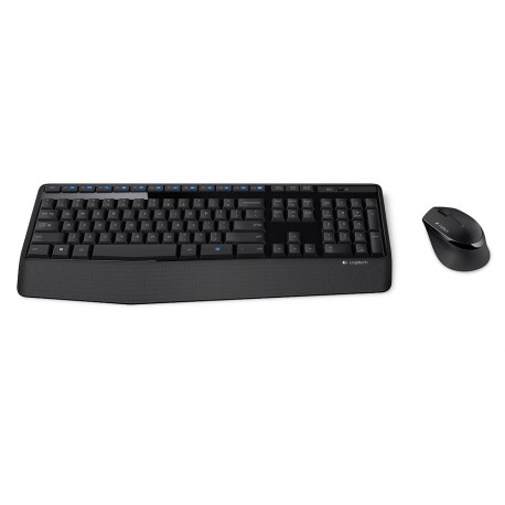 Logitech Teclado y mouse inalámbrico MK345 Negro - Envío Gratuito