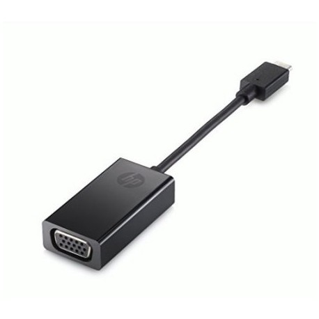 HP Adaptador de USB C a VGA Negro - Envío Gratuito