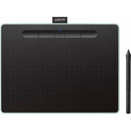 Wacom Tableta Intuos Comfort Plus (mediana) Negro/Verde - Envío Gratuito