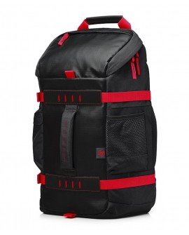 HP Backpack Odyssey Gaming Rojo/Negra - Envío Gratuito