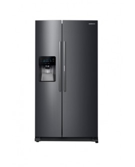 Samsung Refrigerador Dúplex de 25 pies cúbicos y 2 puertas Negro - Envío Gratuito