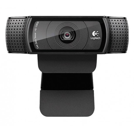 Logitech Webcam Pro HD C920 Negro - Envío Gratuito