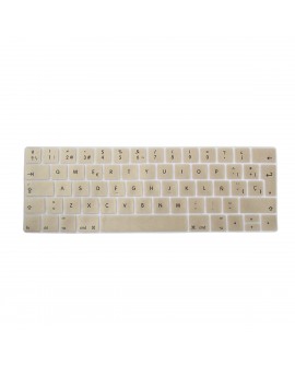 Huex Protector para Teclado MacBook Pro 13" con Touch Bar Dorado