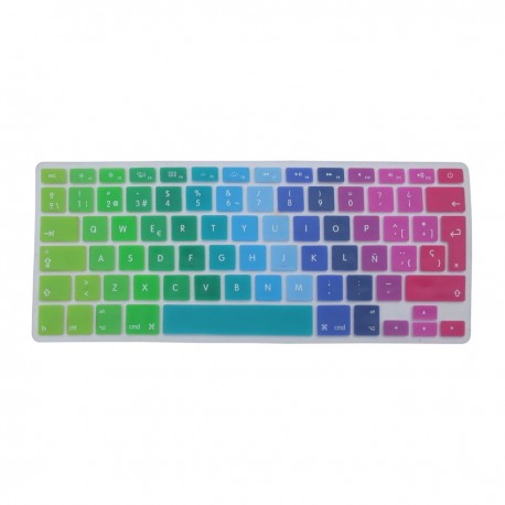 Huex Protector para Teclado MacBook Air/Pro Retina 13" y 15" Arcoiris - Envío Gratuito