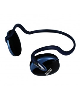 Perfect Choice Audifonos On-ear para Cuello o Nuca Negro/Azul