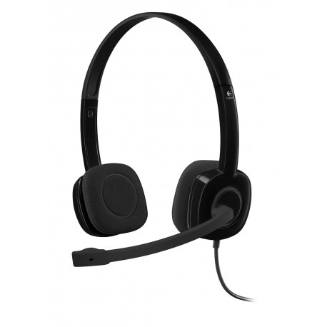 Logitech Diadema H151 Stereo Negro - Envío Gratuito