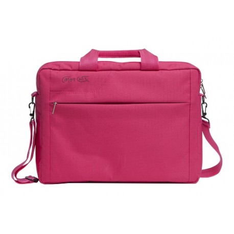 Color Case Maletin Nylon 14.4" Rosa - Envío Gratuito