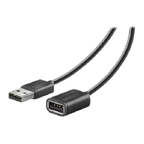 Insignia Cable USB 2.0 A/A 3.6 m Negro - Envío Gratuito