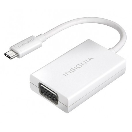 Insignia Adaptaor USB tipo C a VGA Blanco - Envío Gratuito