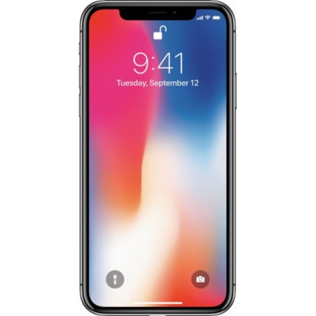 Apple iPhone X 64 GB Gris Espacial AT&T - Envío Gratuito