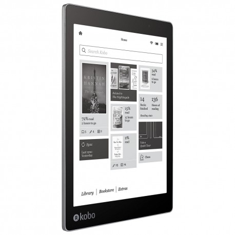 E Reader Kobo Aura ONE 7.8" Negro - Envío Gratuito