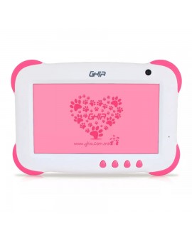 Guia Tablet AnyKids 7" Blanco/Rosa - Envío Gratuito