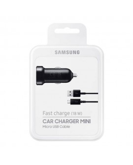 Samsung Mini cargador de coche Micro USB Negro - Envío Gratuito