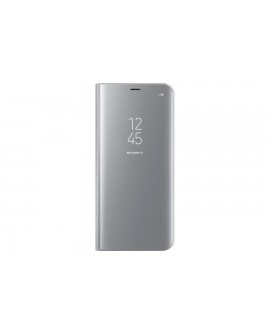 Samsung Funda S8 Plus Clear View Standing Plata - Envío Gratuito