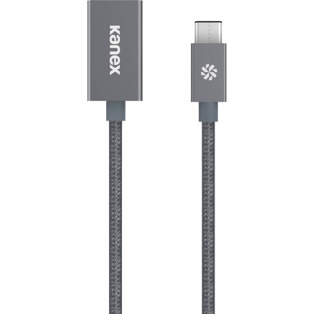 Kanex Adaptador USB-C a USB-A Female Gris - Envío Gratuito