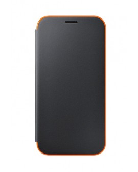 Samsung Flip Cover para A7 Negro/Neon
