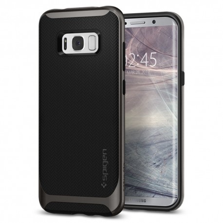 Spigen Funda Galaxy S8 Neo Hybrid Gunmetal Negro - Envío Gratuito