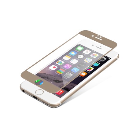 Zagg Mica Luxe Glass iPhone 6 Dorada - Envío Gratuito