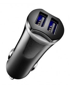 Insignia Cargador para Coche Doble USB Negro - Envío Gratuito