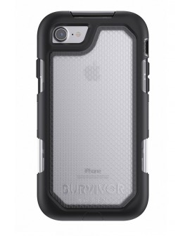 Griffin Funda Survivor Summit para iPhone 7 Transparente/Negro - Envío Gratuito