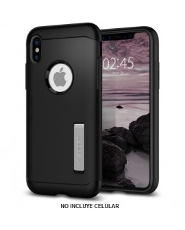 SGP Funda Slim Armor Para iPhone X Negro - Envío Gratuito