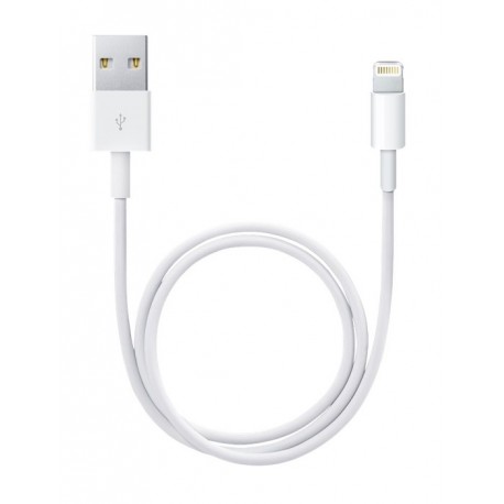 Apple Cable USB Lightning 0.5 M Blanco - Envío Gratuito