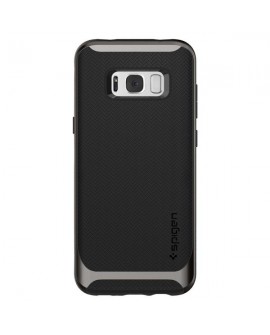 Spigen Funda Galaxy S8 Plus Neo Hybrid Crystal Gunmetal Negro - Envío Gratuito