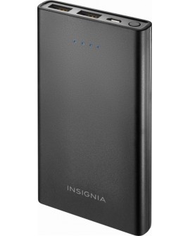 Insignia Batería Movil 8000 mAh 2 Puertos USB Negro - Envío Gratuito