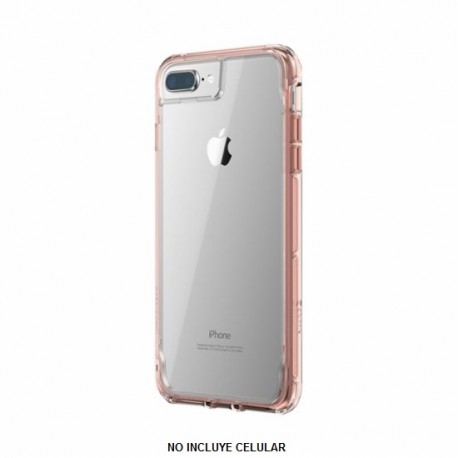 Griffin Funda Survivor Clear Para iPhone 8 Rosa - Envío Gratuito