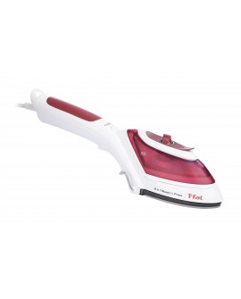 T-Fal Cepillo de vapor 2 en 1 Blanco/Rojo - Envío Gratuito