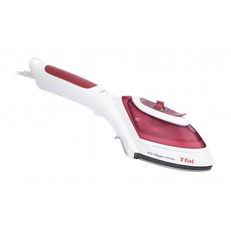 T-Fal Cepillo de vapor 2 en 1 Blanco/Rojo - Envío Gratuito