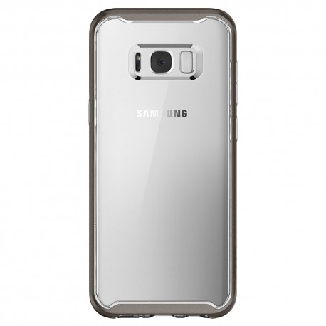 Spigen Funda Galaxy S8 Neo Hibrid Crystal Gunmetal Gris - Envío Gratuito