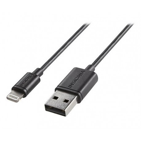 Insignia Cable de Carga y Sincronización Usb Negro - Envío Gratuito