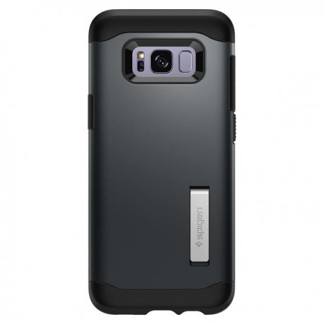 Spigen Funda Galaxy S8 Slim Armor Metal Negro - Envío Gratuito