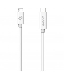 Kanex Cable USB-C a Micro USB 2.0 de 1.2M Blanco - Envío Gratuito