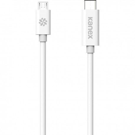 Kanex Cable USB-C a Micro USB 2.0 de 1.2M Blanco - Envío Gratuito