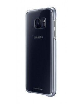 Samsung Funda Galaxy S7 Flat Clear Cover Negro - Envío Gratuito