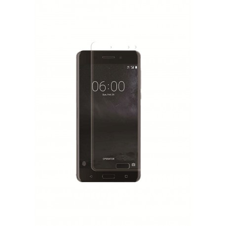 Muvit Mica de Cristal Templado Curvo Para Nokia 6 Transparente