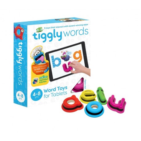 Tiggly Tiggly Palabras sistema de aprendizaje para iPad y
