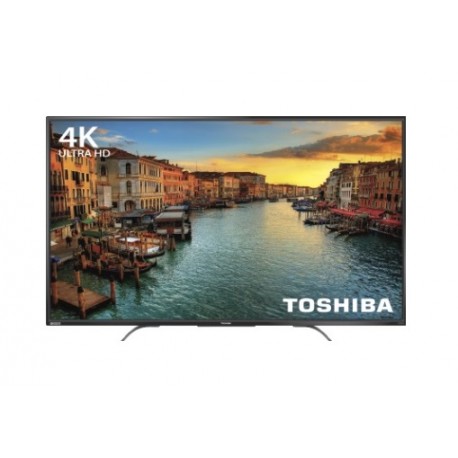 Toshiba Pantalla de 55" Ultra HD Plana Smart TV Negro