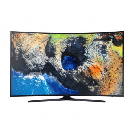Samsung Pantalla de 55" Curva Ultra HD/4K Smart TV Negro