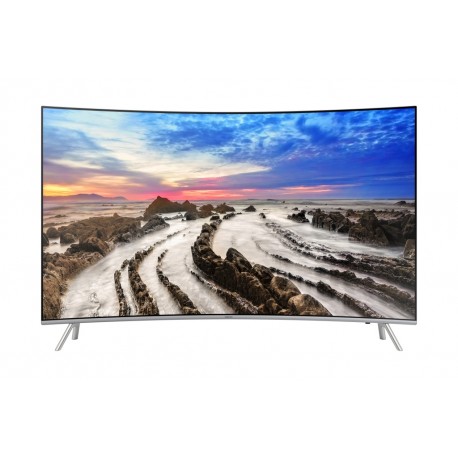 Samsung Pantalla de 55" LED Smart TV Curva Ultra HD Negro